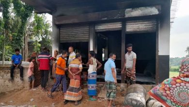 মণিরামপুরে দোকান পুড়িয়ে দেওয়ার অভিযোগ