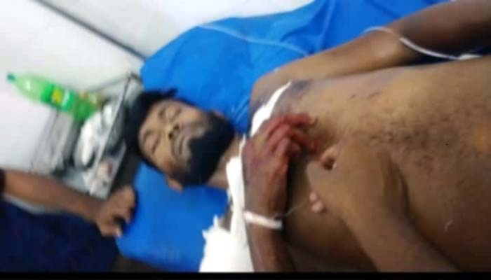 লোহাগড়ায় মাংস ব্যবসায়ীকে কুপিয়ে জখম