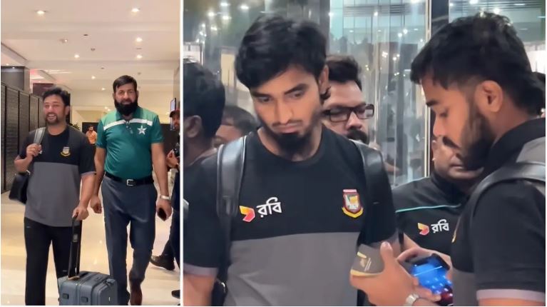 পাকিস্তানে পৌঁছেছে টাইগারদের ১০ সদস্যের বহর