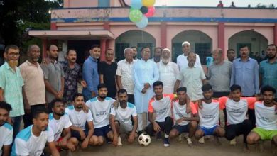 যশোরে বিএনপির আয়োজনে ফুটবল টুর্নামেন্টের উদ্বোধন