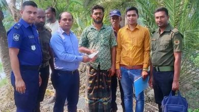কেশবপুরে মাটি কাটার অপরাধে জরিমানা